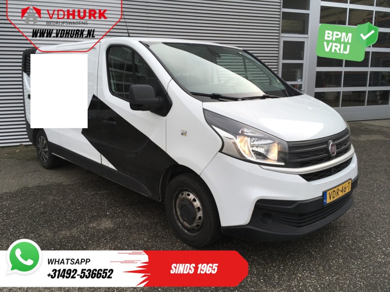 Fiat Talento - 1.6 MJ 120 pk L2 EXPORT 3 Pers./ 2xSchuifdeur/ Navi/ Airco/ PDC/ Trekhaak - AutoWereld.nl