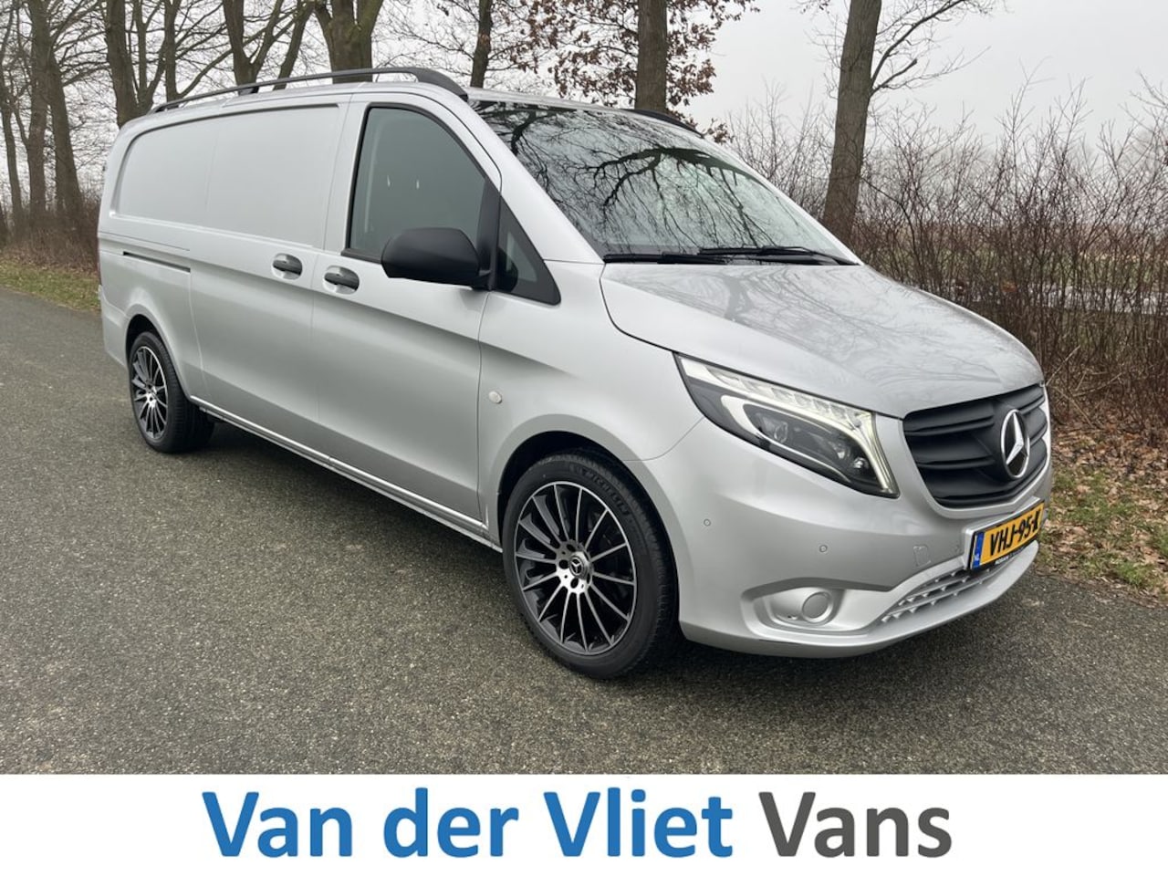 Mercedes-Benz Vito - 116 CDI 164pk E6 Extra Lang Lease €381 p/m, Leder, Led, Airco, Navi+Camera, PDC V+A, 19 in - AutoWereld.nl