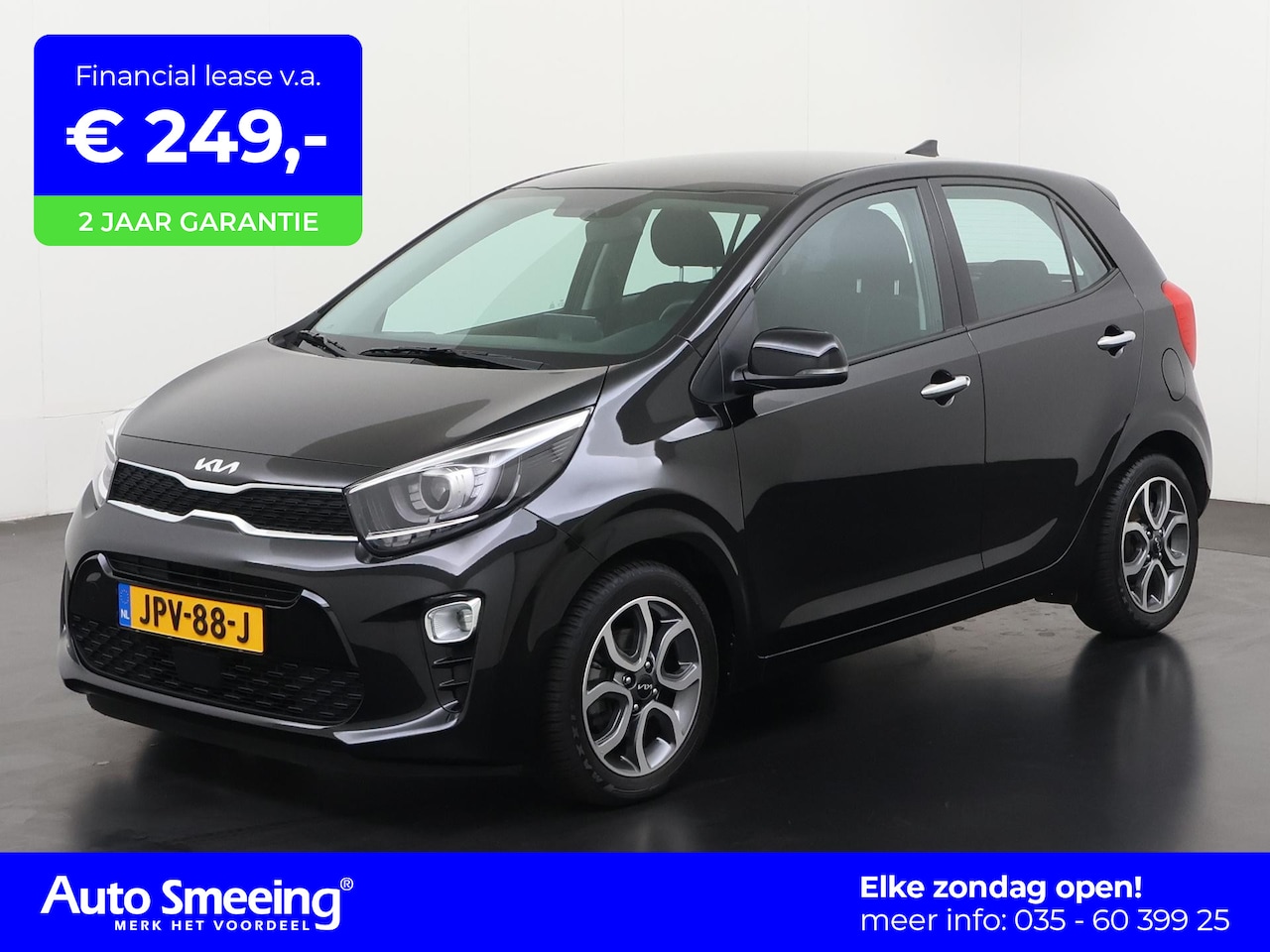 Kia Picanto - 1.2 CVVT DynamicPlusLine Automaat | Camera | Navigatie | Stuur&Stoel Verwarming | Zondag O - AutoWereld.nl