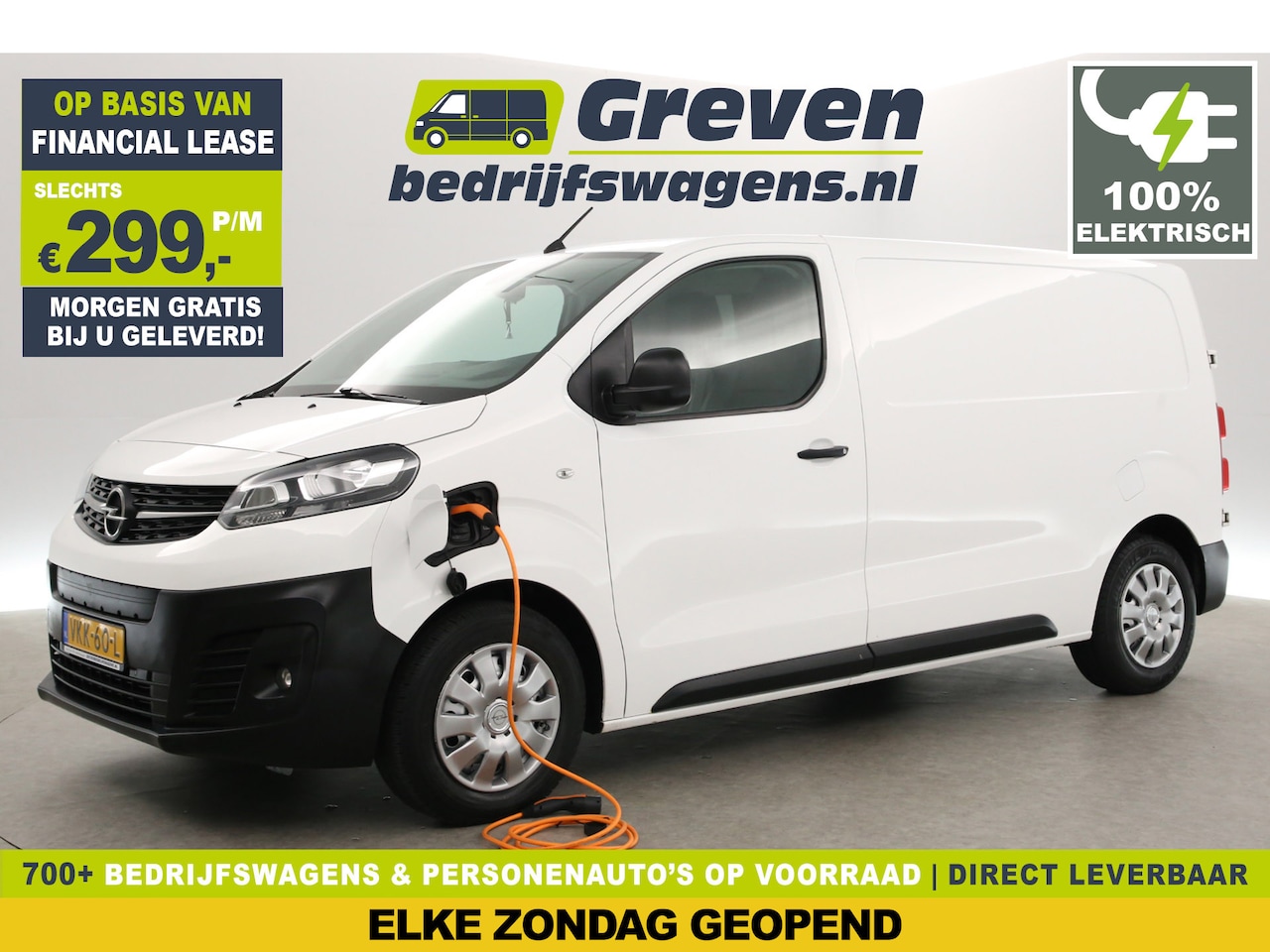 Opel Vivaro-e - L2H1 Edition 75 kWh | SOH 91% | Snelladen | Airco | Camera | Cruise | Carplay | 3-Zits | N - AutoWereld.nl