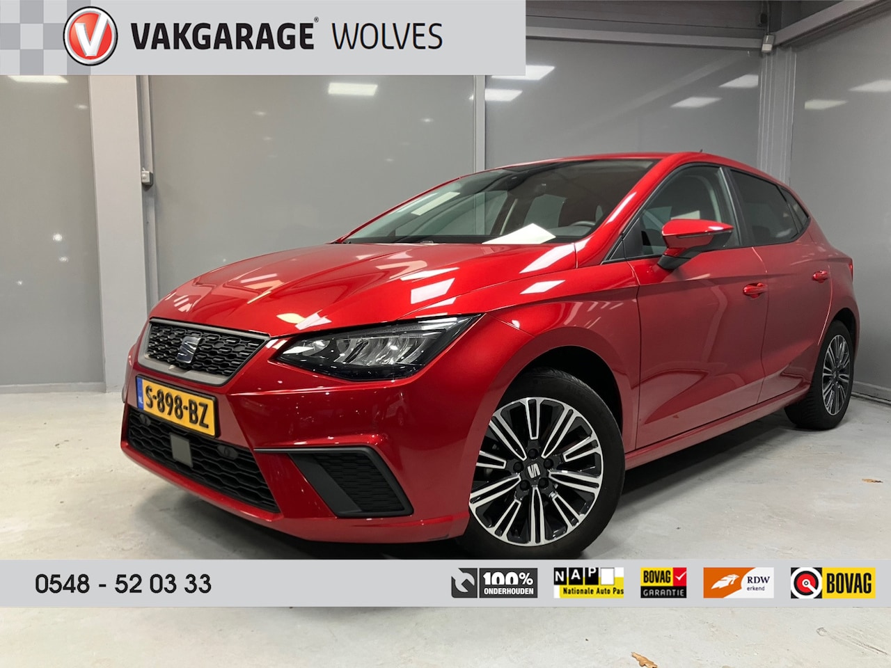 SEAT Ibiza - 1.0 EcoTSI Style Business Connect | CLIMA | CAR PLAY | LED | CRUISE | - AutoWereld.nl