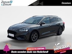Ford Focus Wagon - 1.0 EcoBoost Hybrid ST-Line | Dealer Onderhouden | Elektrisch bedienbare Trekhaak | Apple