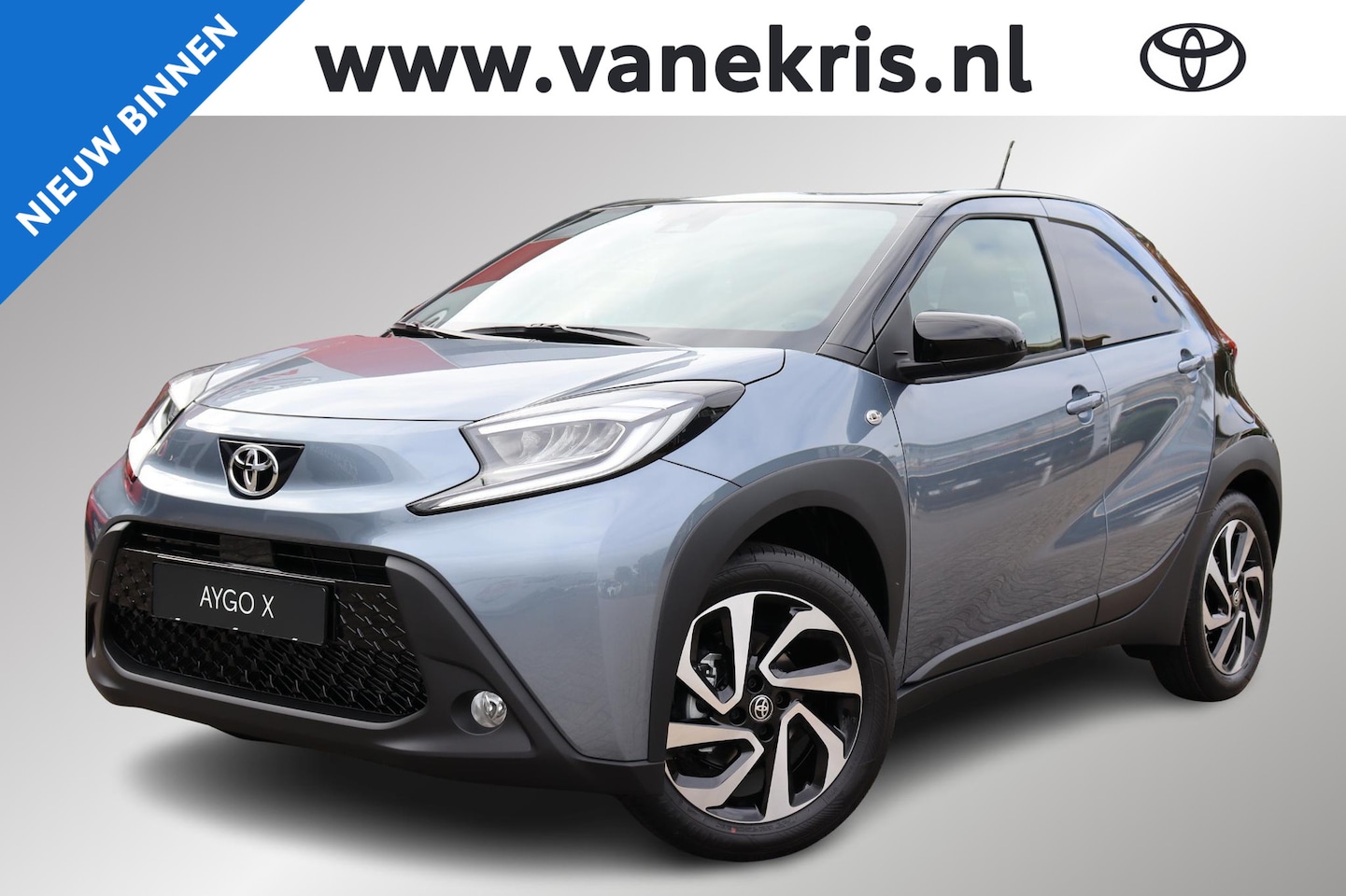 Toyota Aygo X - 1.0 VVT-i MT Pulse 1.0 VVT-i MT Pulse, Apple Carplay, Android Auto, LED verlichting, LM velgen! - AutoWereld.nl
