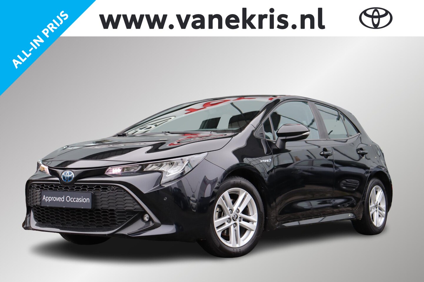Toyota Corolla - 1.8 Hybrid Active 1.8 Hybrid Active, Parkeersensoren ,Stoelverwarming, Navigatie, Apple Carplay, Android Aut - AutoWereld.nl