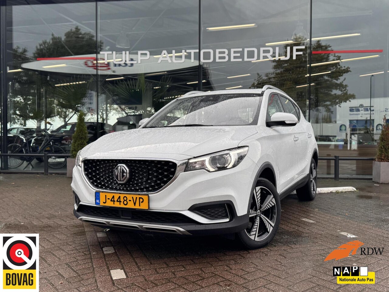 MG ZS - Luxury 45 kWh Leder Navi Open dak Dealer NAP - AutoWereld.nl