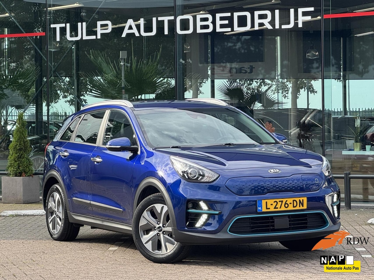 Kia e-Niro - DynamicLine 64 kWh bj 2021 HalfLder navi incl.Btw - AutoWereld.nl