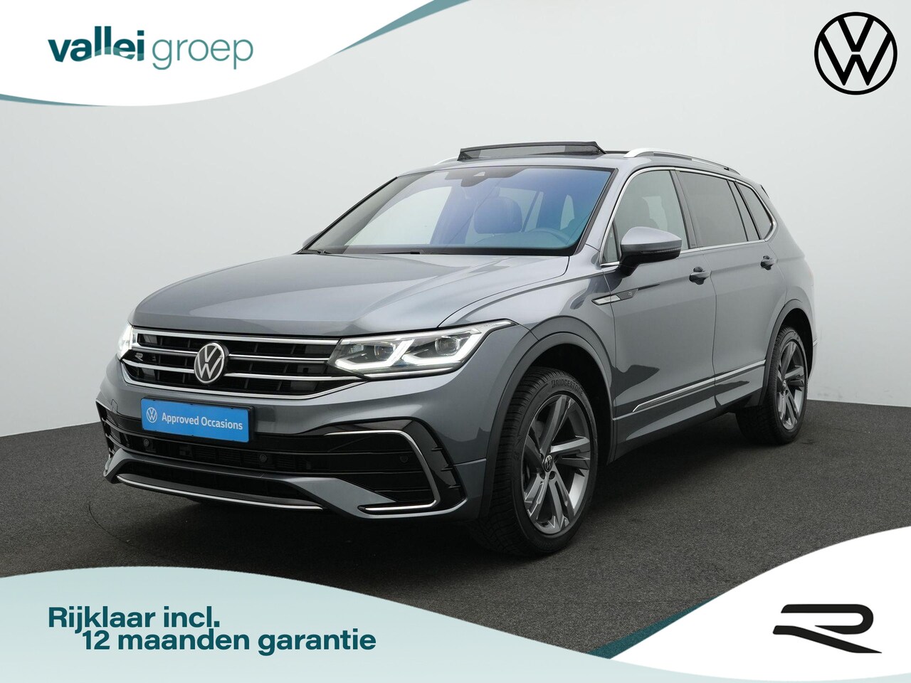 Volkswagen Tiguan Allspace - 7 pers. 1.5 TSI R-Line Business | Panoramadak | Trekhaak | IQ Light | Stuur-/stoelverwarmi - AutoWereld.nl