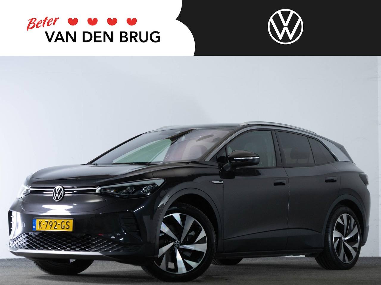 Volkswagen ID.4 - First 77 kWh | LED | Trekhaak | Stoel & Stuur Verwarming | Adaptieve Cruise Control | - AutoWereld.nl