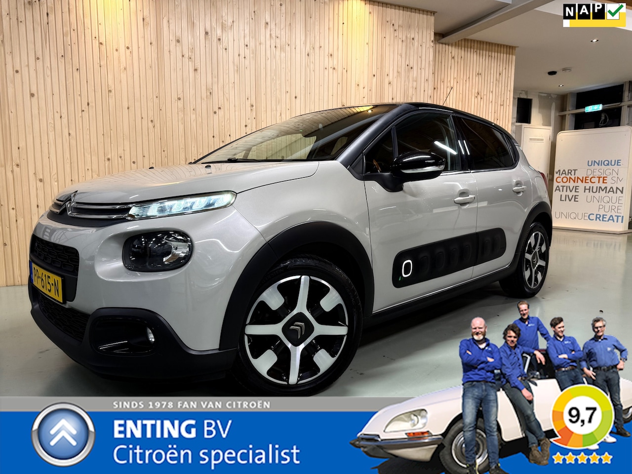 Citroën C3 - 1.2 PT SHINE ECC NAVI CAMERA 17 INCH VELGEN LUXE INTERIEUR - AutoWereld.nl