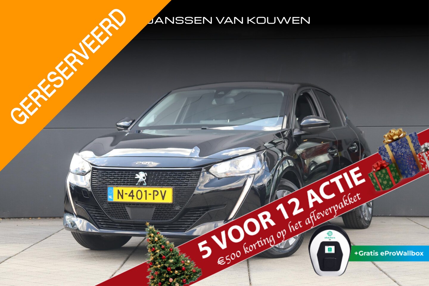 Peugeot e-208 - EV Allure Pack 50 kWh / Apple CarPlay / Climate Control / Achteruitrijcamera - AutoWereld.nl