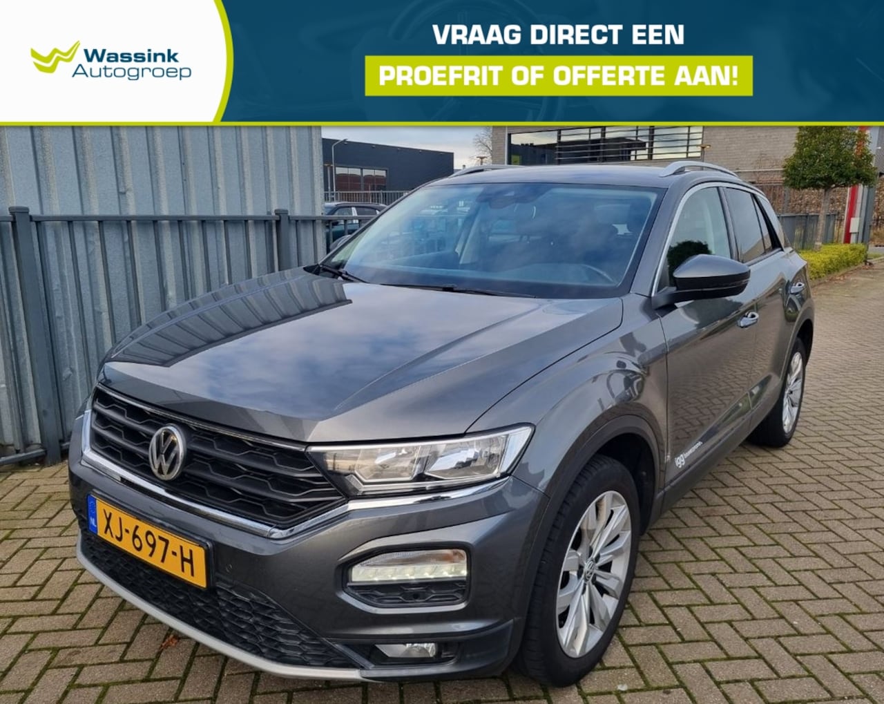 Volkswagen T-Roc - 1.0 TSI 115pk T-Roc Style I Executive Pack I Navigatie I Electrische achterklep I BTW auto - AutoWereld.nl