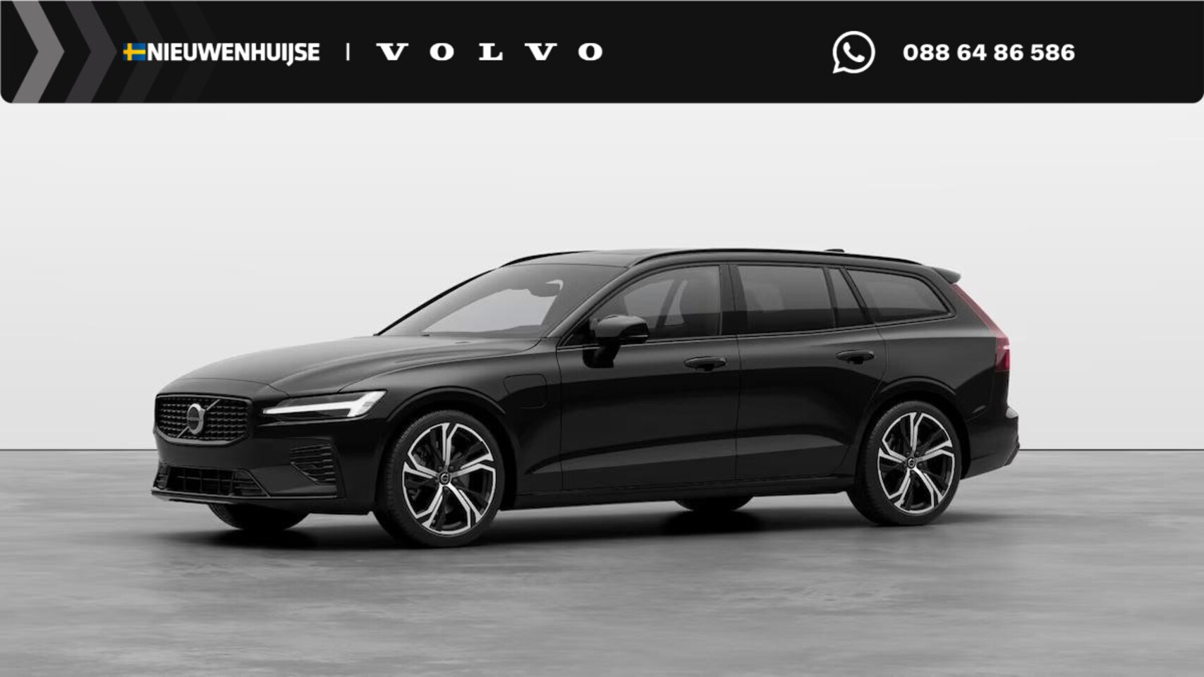 Volvo V60 - 2.0 T8 Plug-in hybrid AWD Plus Perform. Ed. Dark | Longe Range | Google | Panormadak | Get - AutoWereld.nl
