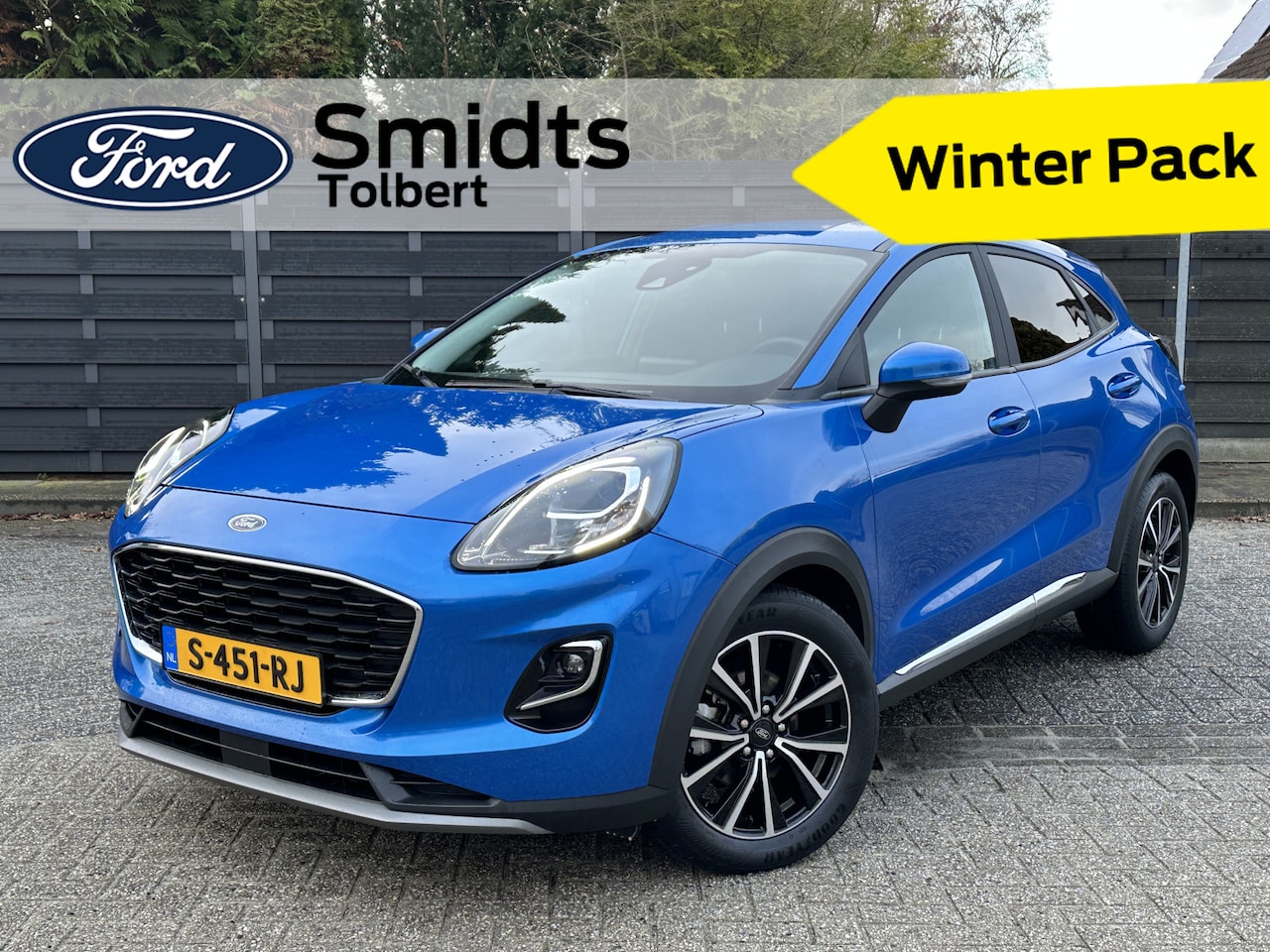 Ford Puma - 125PK EcoBoost Hybrid Titanium | Winter Pack | Clima | Cruise | Apple Carplay & Android Au - AutoWereld.nl