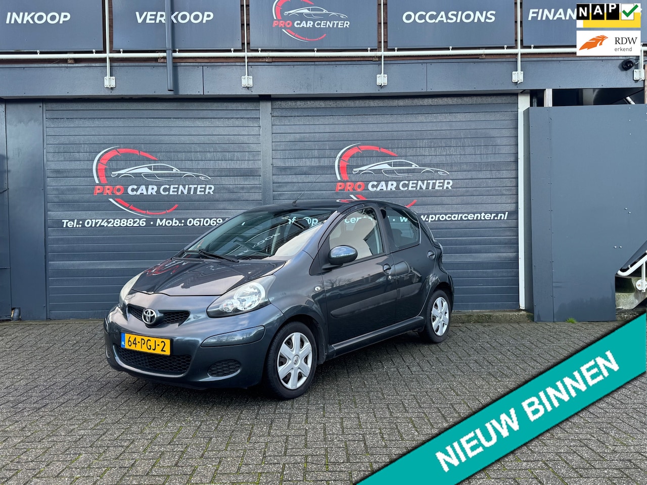 Toyota Aygo - 1.0-12V Comfort AIRCO|EL.RAMEN|NAP|APK - AutoWereld.nl