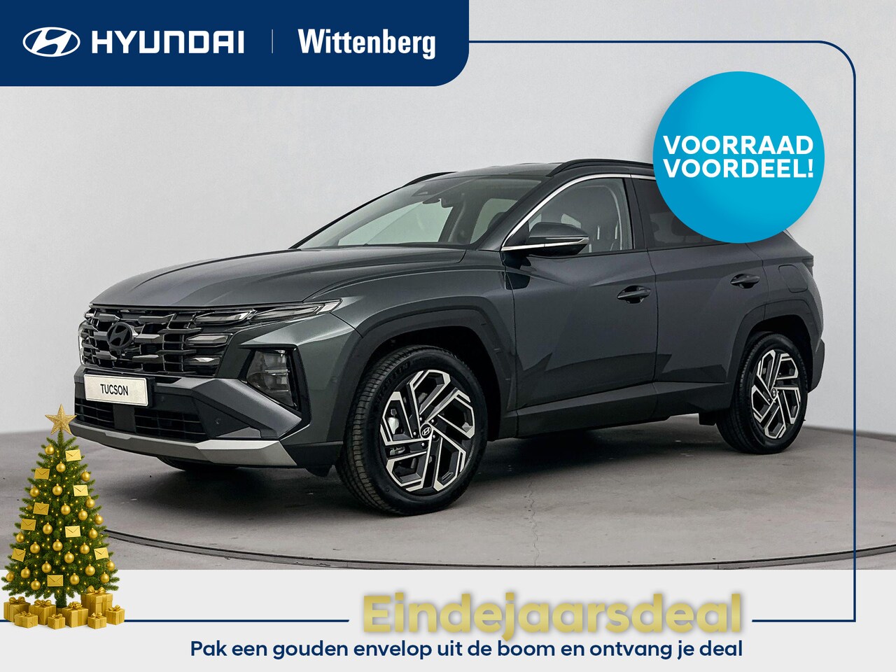 Hyundai Tucson - 1.6 T-GDI PHEV Comfort Smart | 2WD | Nieuw | Snel leverbaar - AutoWereld.nl