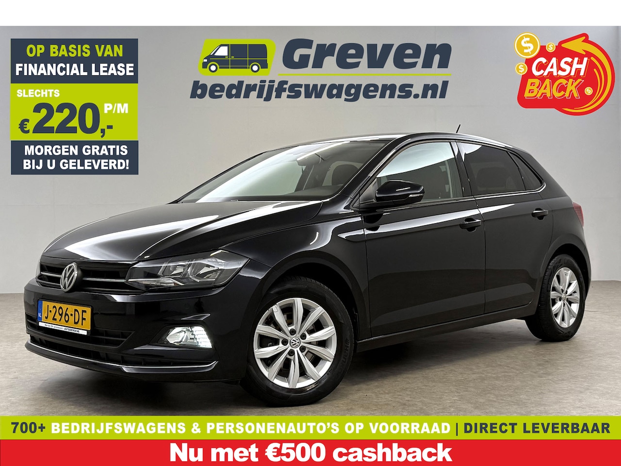 Volkswagen Polo - 1.0 TSI Highline | Carplay | Stoelverw. | Parkeersens. | Clima | LED - AutoWereld.nl