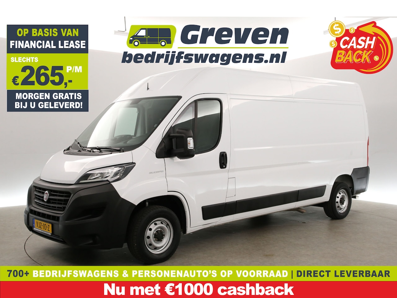 Fiat Ducato - 2.3 MultiJet L3H2 | Airco | Cruise | Camera | 3-Zits | Navigatie | Elektrpakket - AutoWereld.nl