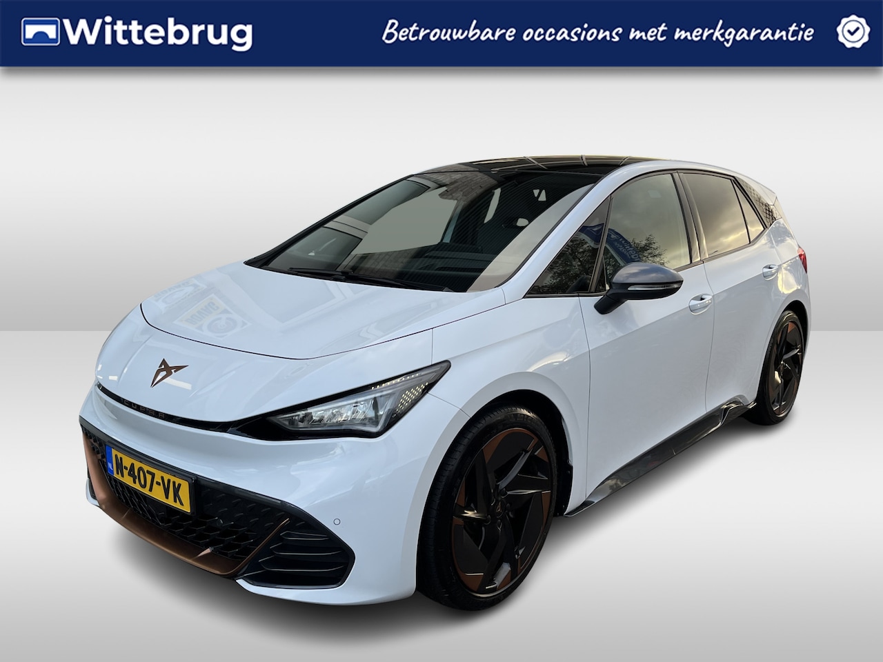 CUPRA Born - Copper Edition One 62 kWh / 90% SOH/ PANO/ 360 CAMERA/ PARK. SENSOREN/ HEAD-UP DISPLAY/ MA - AutoWereld.nl