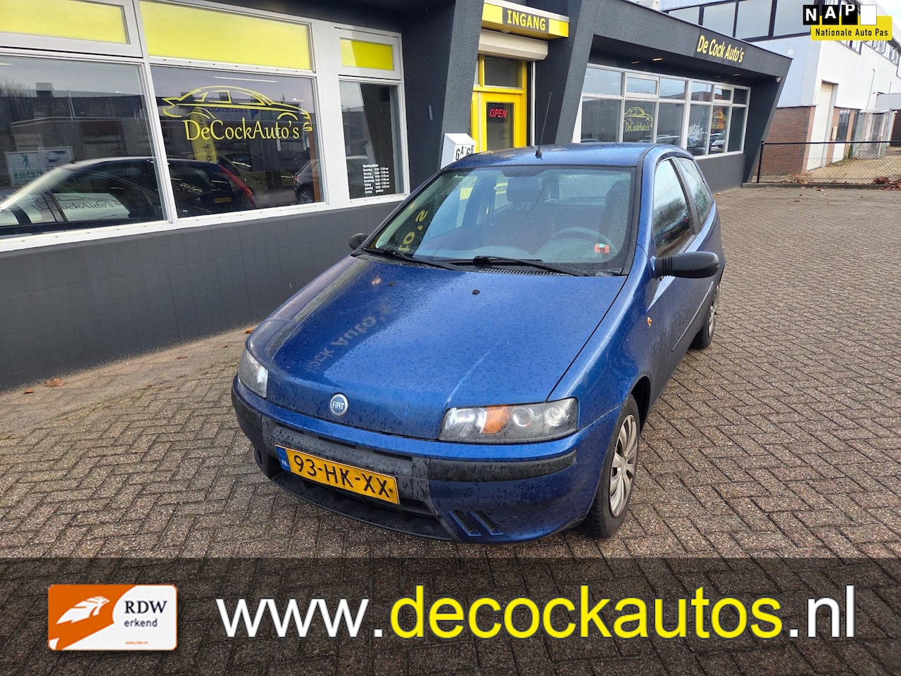 Fiat Punto - 1.2 ELX Trekhaak/ APK 11-2026 - AutoWereld.nl
