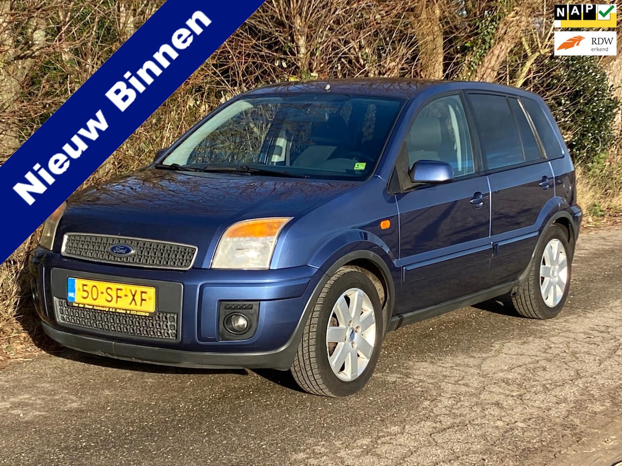 Ford Fusion - 1.4-16V Futura 5DRS Airco LMV Trekhaak Nap Goed Onderhouden - AutoWereld.nl