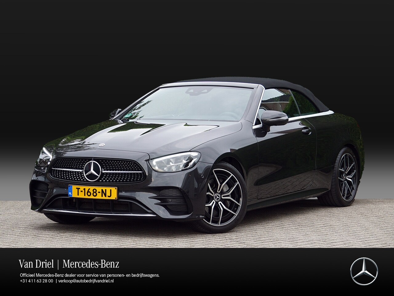 Mercedes-Benz E-klasse Cabrio - E 200 AMG Line | Airscarf Head-Up Memory 360 Camera - AutoWereld.nl