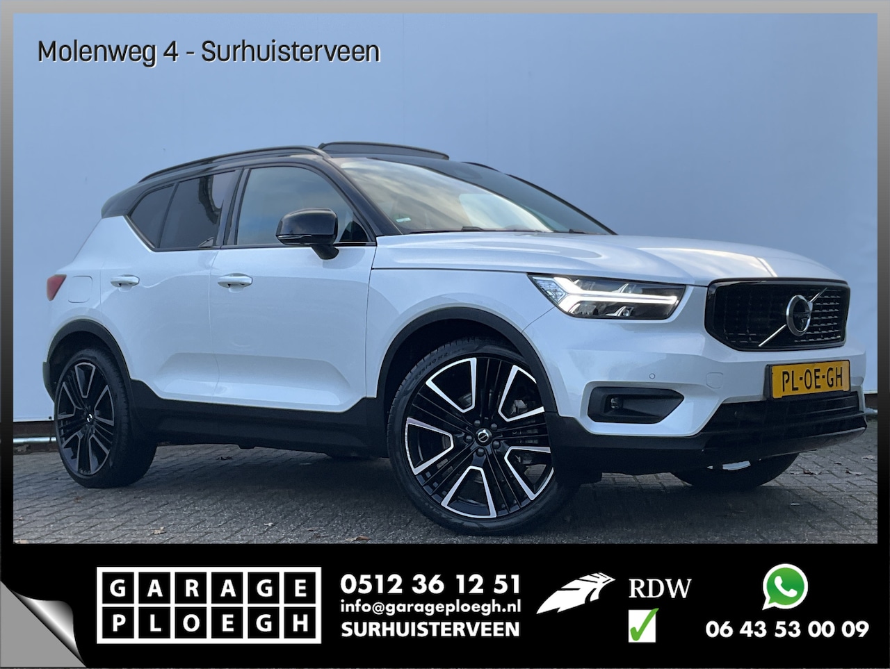 Volvo XC40 - 1.5 T5 262pk Recharge R-Design 360° HK Pano Trekhaak Stoel/Stuurverw. PHEV - AutoWereld.nl