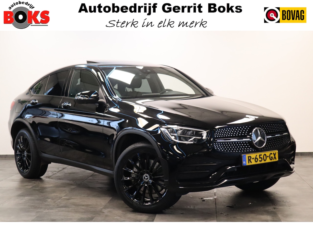 Mercedes-Benz GLC-klasse Coupé - 300e 4MATIC Business Solution AMG Hybride Navigatie Cruise Control 19LMV 360 Camera Schuif - AutoWereld.nl