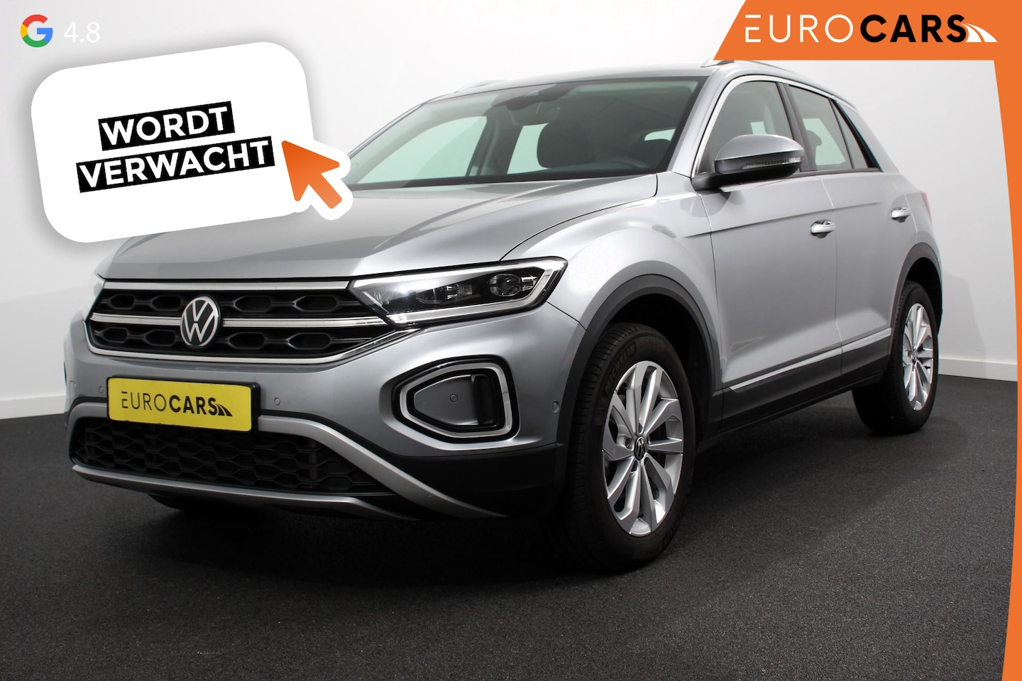 Volkswagen T-Roc - 1.5 TSI 150pk DSG Style Navigatie Apple Carplay/Android Auto Parkeersensoren Camera Adapti - AutoWereld.nl