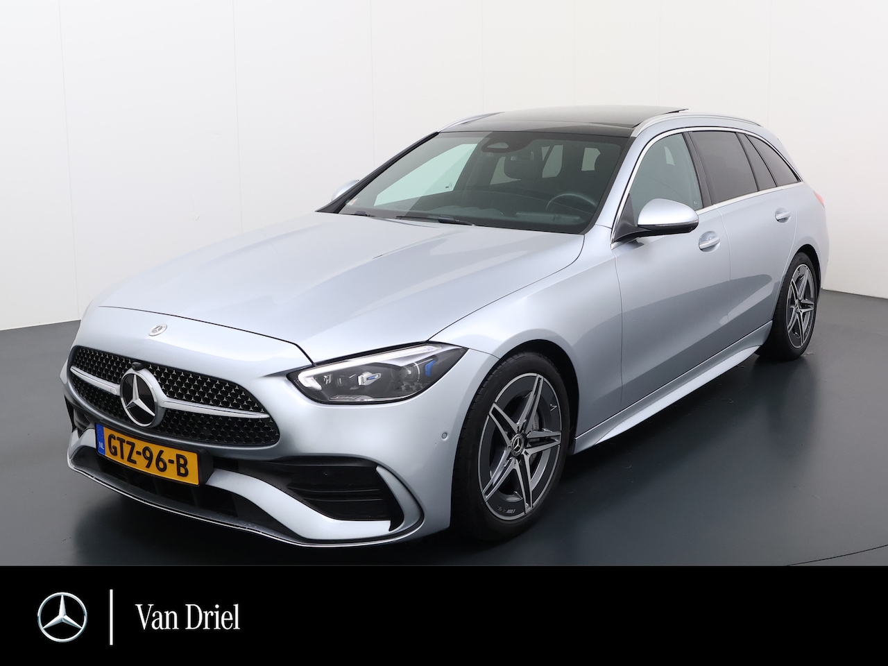 Mercedes-Benz C-klasse Estate - 180 AMG Line | Pano Keyless Digital Memory 360 Camera - AutoWereld.nl
