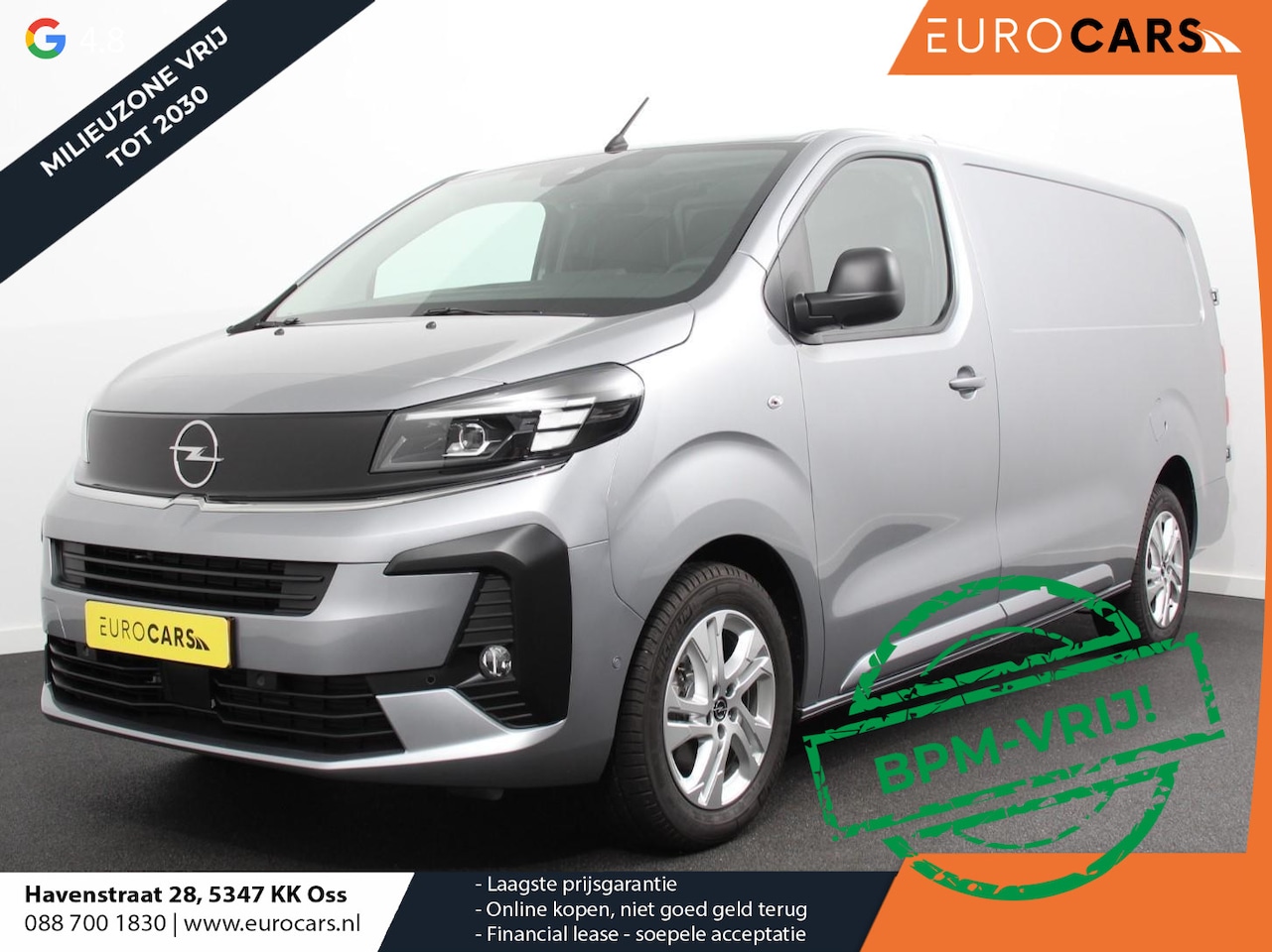 Opel Vivaro - 2.0 BlueHDi 180 S&S L3 Automaat | Navigatie | Apple Carplay / Android Auto | Parkeersensor - AutoWereld.nl