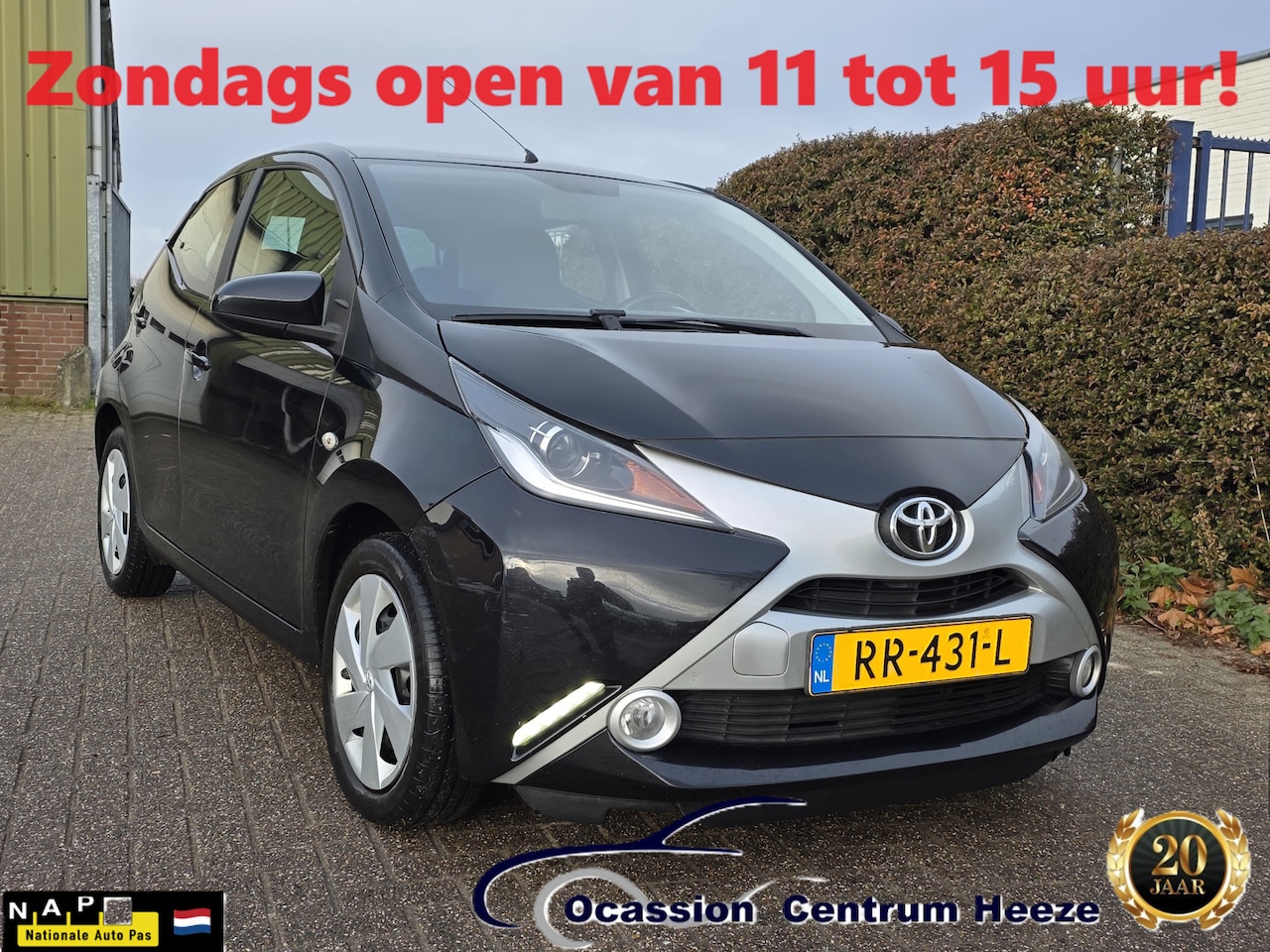 Toyota Aygo - 1.0 VVT-i x-play 1.0 VVT-i x-play, Camera! APK 1-2027! Zondag OPEN! - AutoWereld.nl
