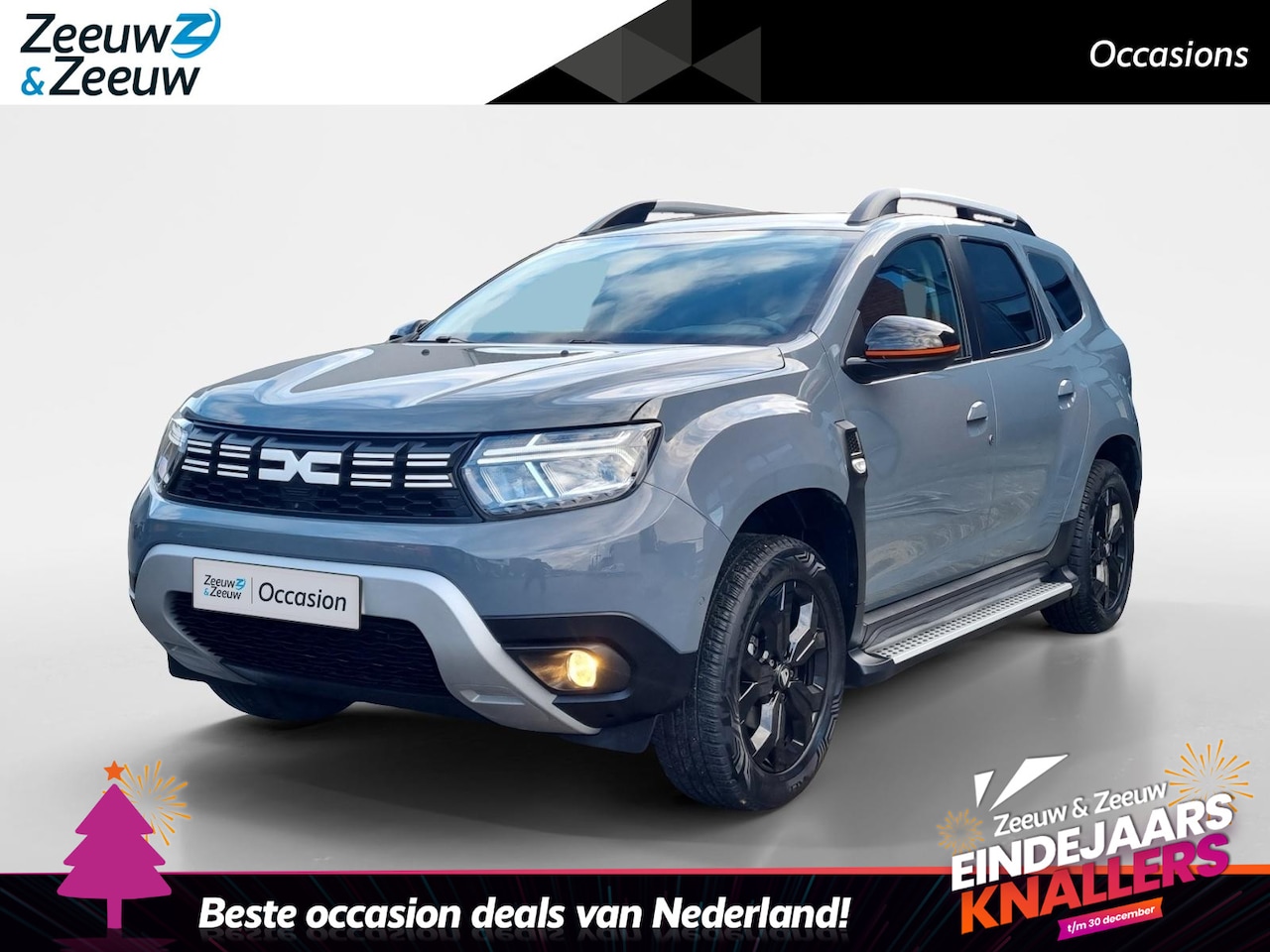 Dacia Duster - 1.0 TCe Bi-Fuel Extreme * 1e Eigenaar * Trekhaak * 360 Camera * Carplay * Leder * Navigati - AutoWereld.nl