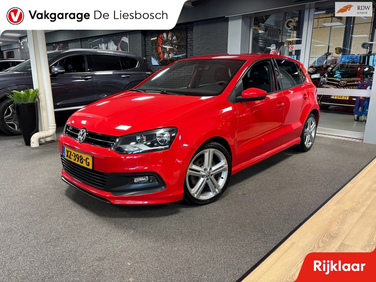 Volkswagen Polo - 1.2 TSI BlueMotion R-Line Edition 5drs / stoelverwarming / cruise-control / climatecontrol - AutoWereld.nl