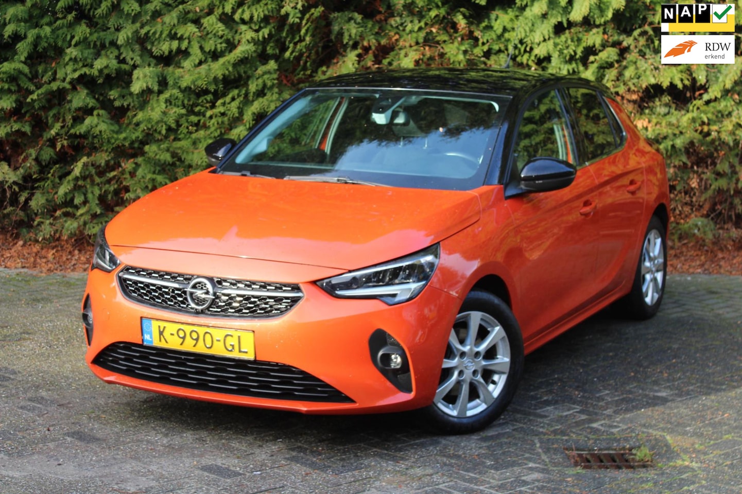 Opel Corsa - 1.2 Elegance 100PK Automaat | Airco | Lichtmetalen velgen | Airco - AutoWereld.nl