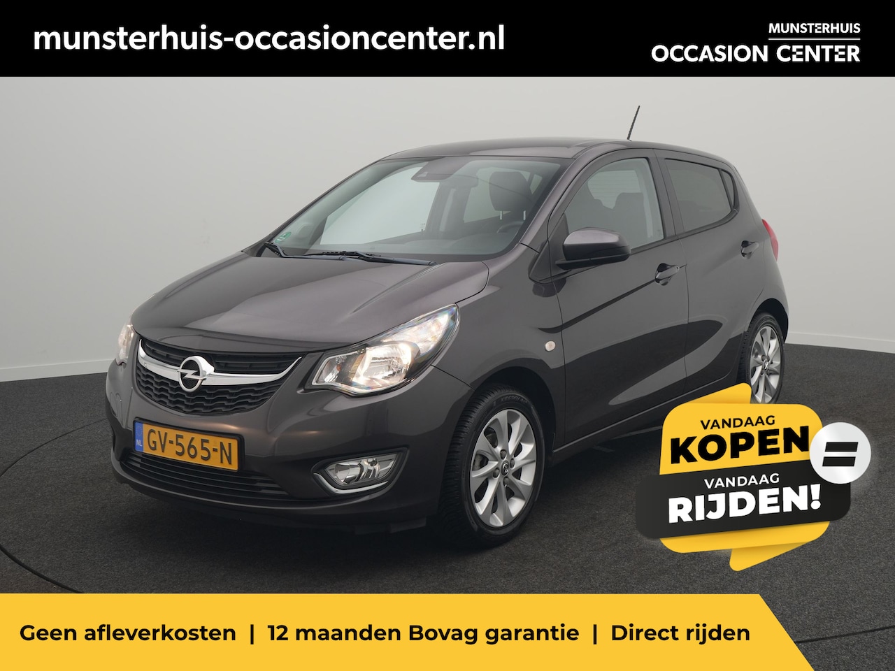 Opel Karl - 1.0 EcoFLEX Cosmo - RIJKLAARPRIJS - All seasonbanden - Cruise Control - Stoel- en Stuurver - AutoWereld.nl