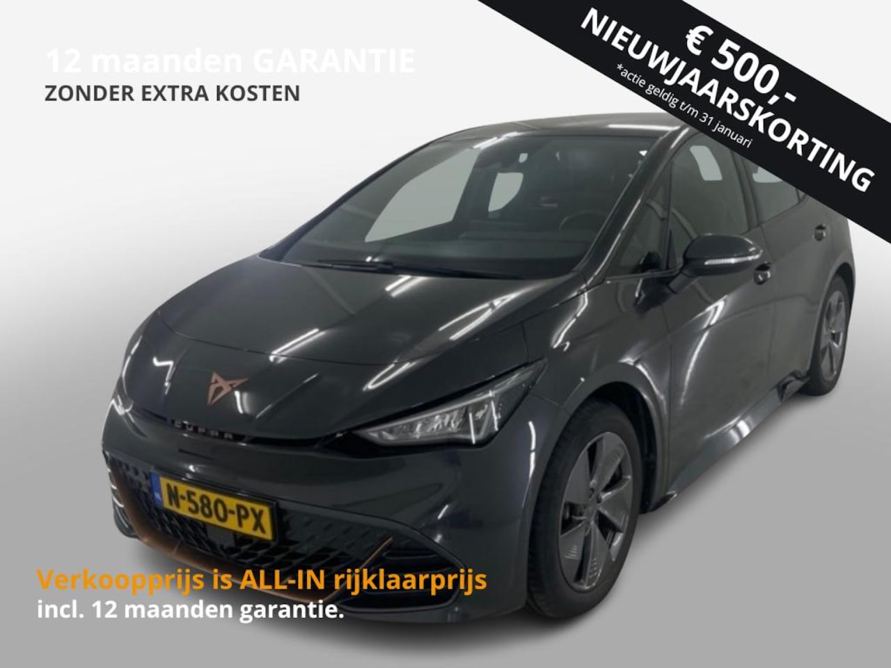 CUPRA Born - BUSINESS ONE 62 KWh CARPLAY/LED/ACC-CRUISE/NL-AUTO/1E EIG. - AutoWereld.nl