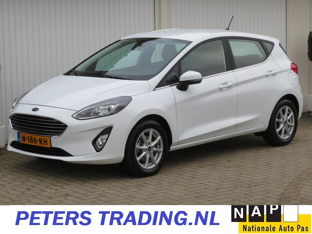 Ford Fiesta - 1.0 100pk EcoBoost Titanium LED-CRUISE-PDC-CLIMA-1e EIGENAAR-CARPLAY - AutoWereld.nl