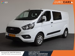 Ford Transit Custom - 300 2.0 TDCI L2H1 Trend Dubbele Cabine Automaat Airco Navi Cruise Trekhaak
