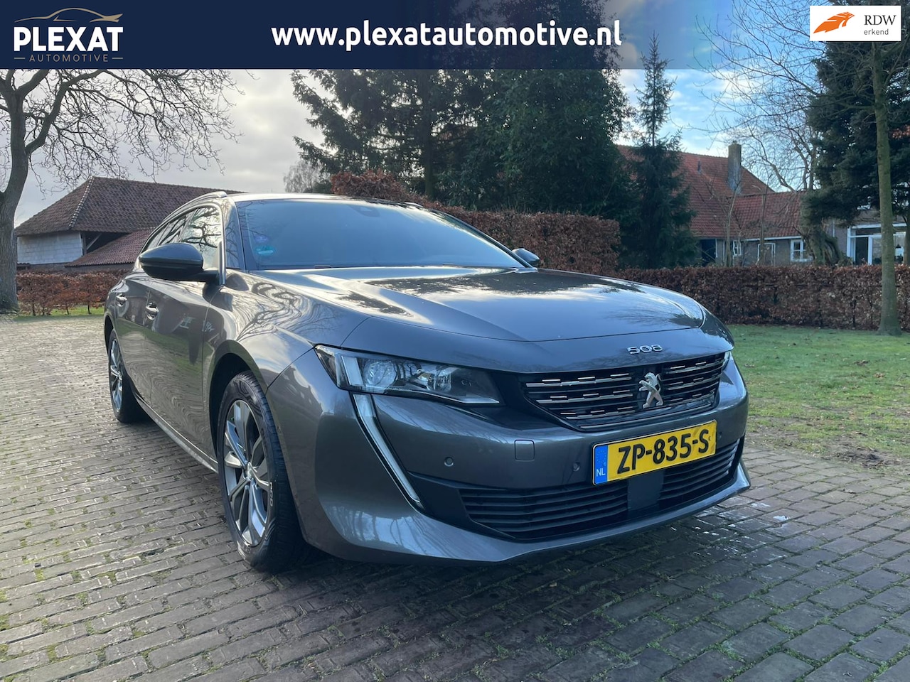 Peugeot 508 SW - 1.6 PureTech Blue Lease Allure Aut. | Adaptieve Cruise | Sportstoelen | Rijstrooksensor | - AutoWereld.nl