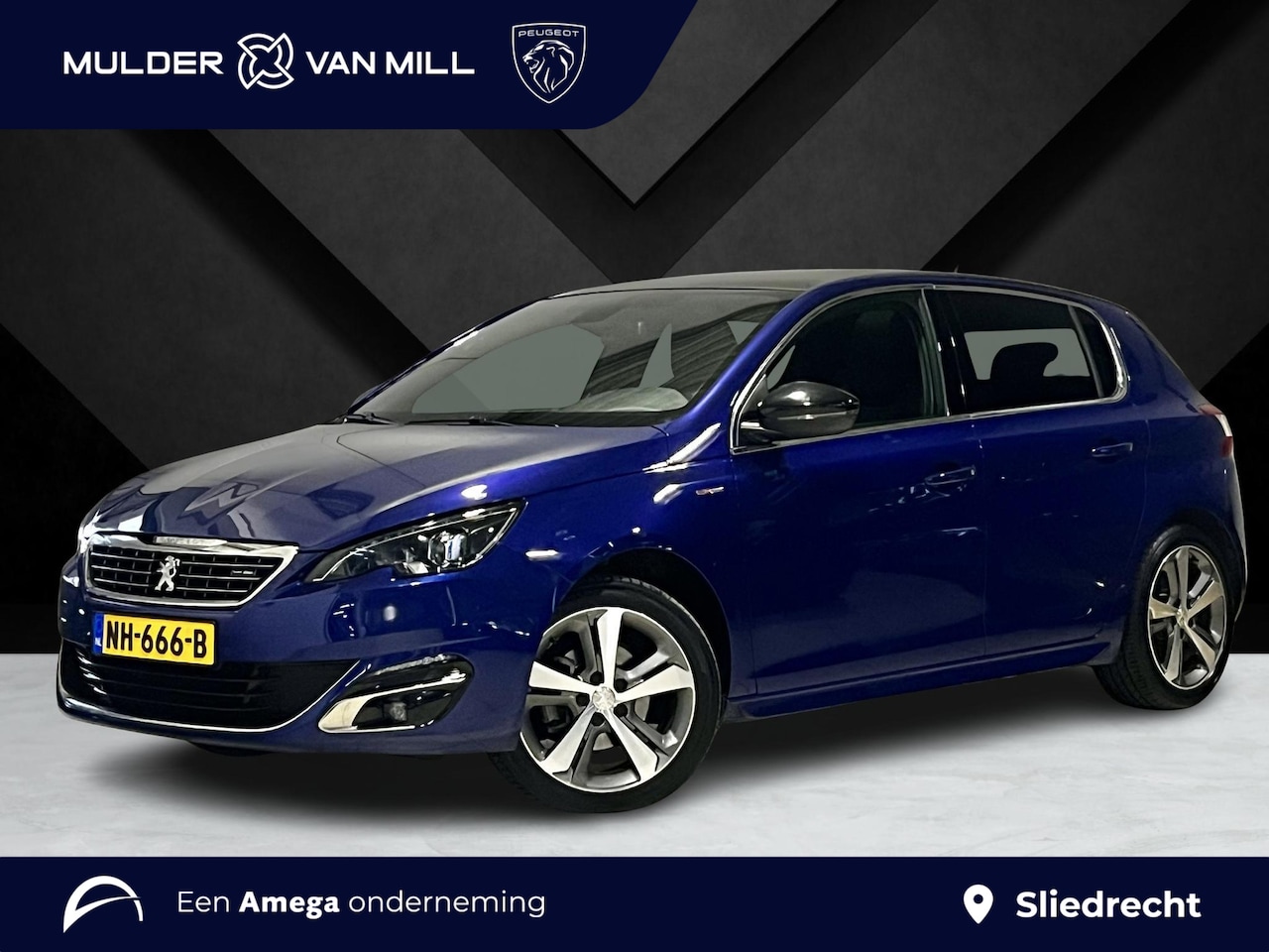 Peugeot 308 - GT-line 1.2 Turbo 130pk | PANODAK | CAMERA | KEYLESS ENTRY | NAVI | DAB+ | FULL-LED - AutoWereld.nl