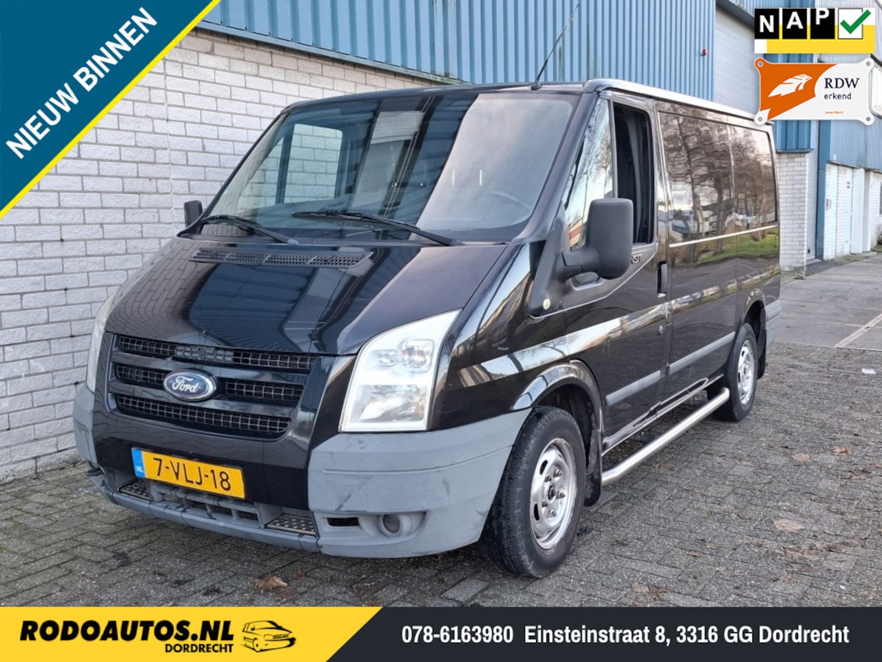 Ford Transit - 260S 2.2 TDCI SHD 3-Zits Airco APK 02-27 - AutoWereld.nl