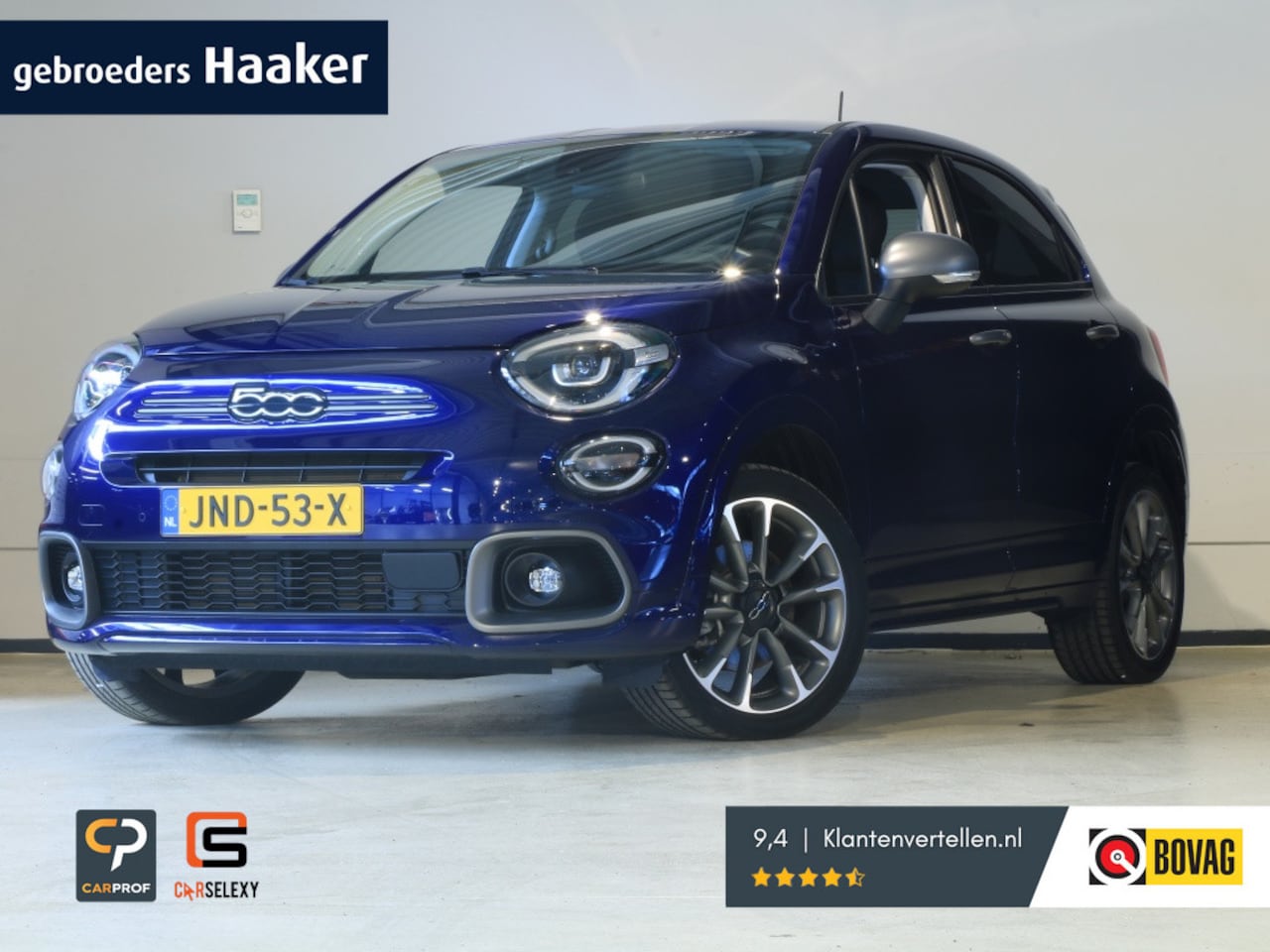 Fiat 500 X - 1.5 Hybrid Sport * 12 mnd BOVAG garantie * RIJKLAARPRIJS ! - AutoWereld.nl