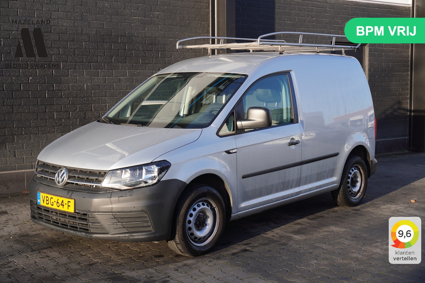 Volkswagen Caddy - 2.0 TDI EURO 6 - Airco - Cruise - PDC - €11.499,- Excl. - AutoWereld.nl