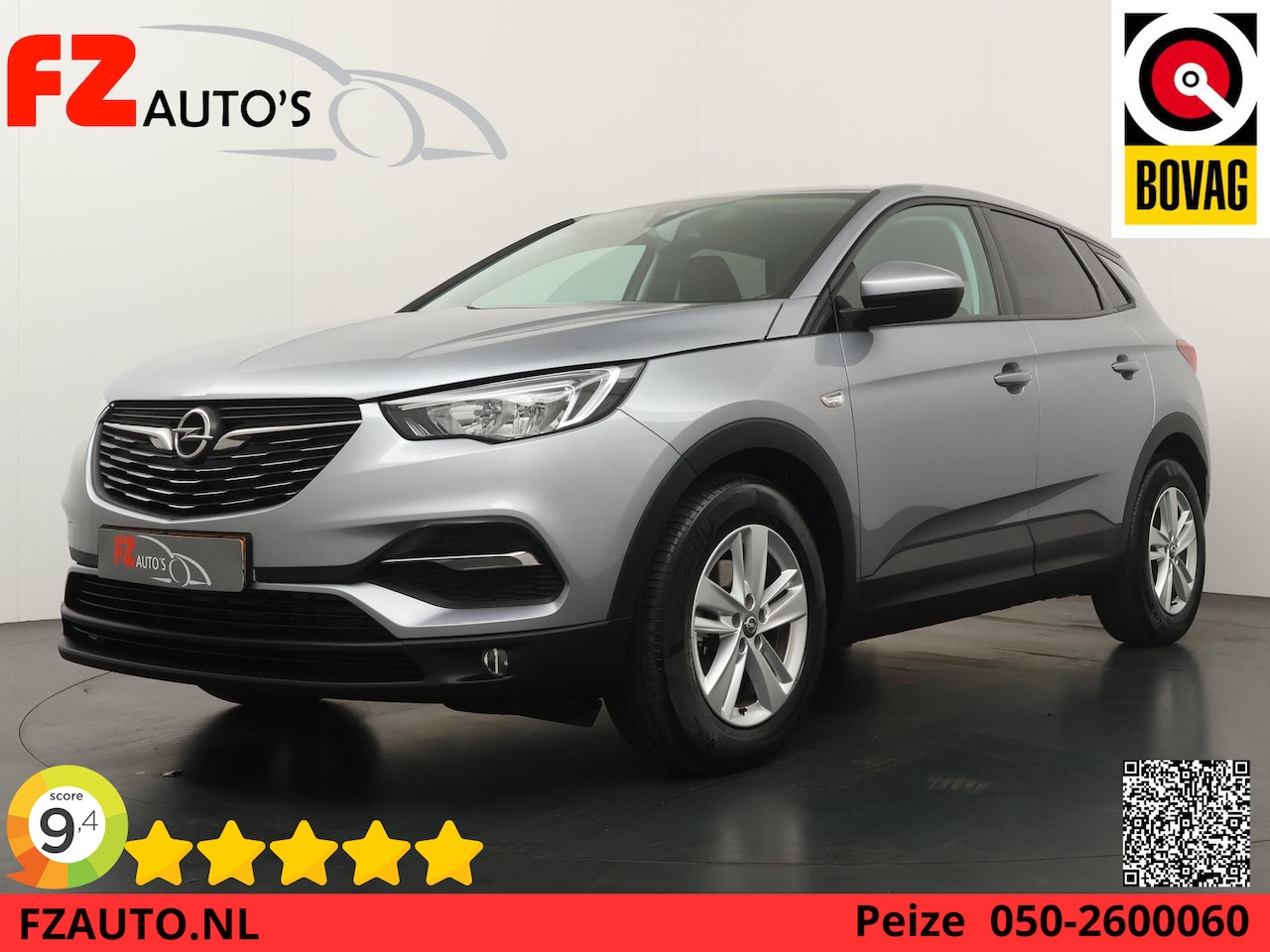 Opel Grandland X - 1.2 Turbo Business Executive - Navigatie - Climate Control - LED koplampen - AutoWereld.nl