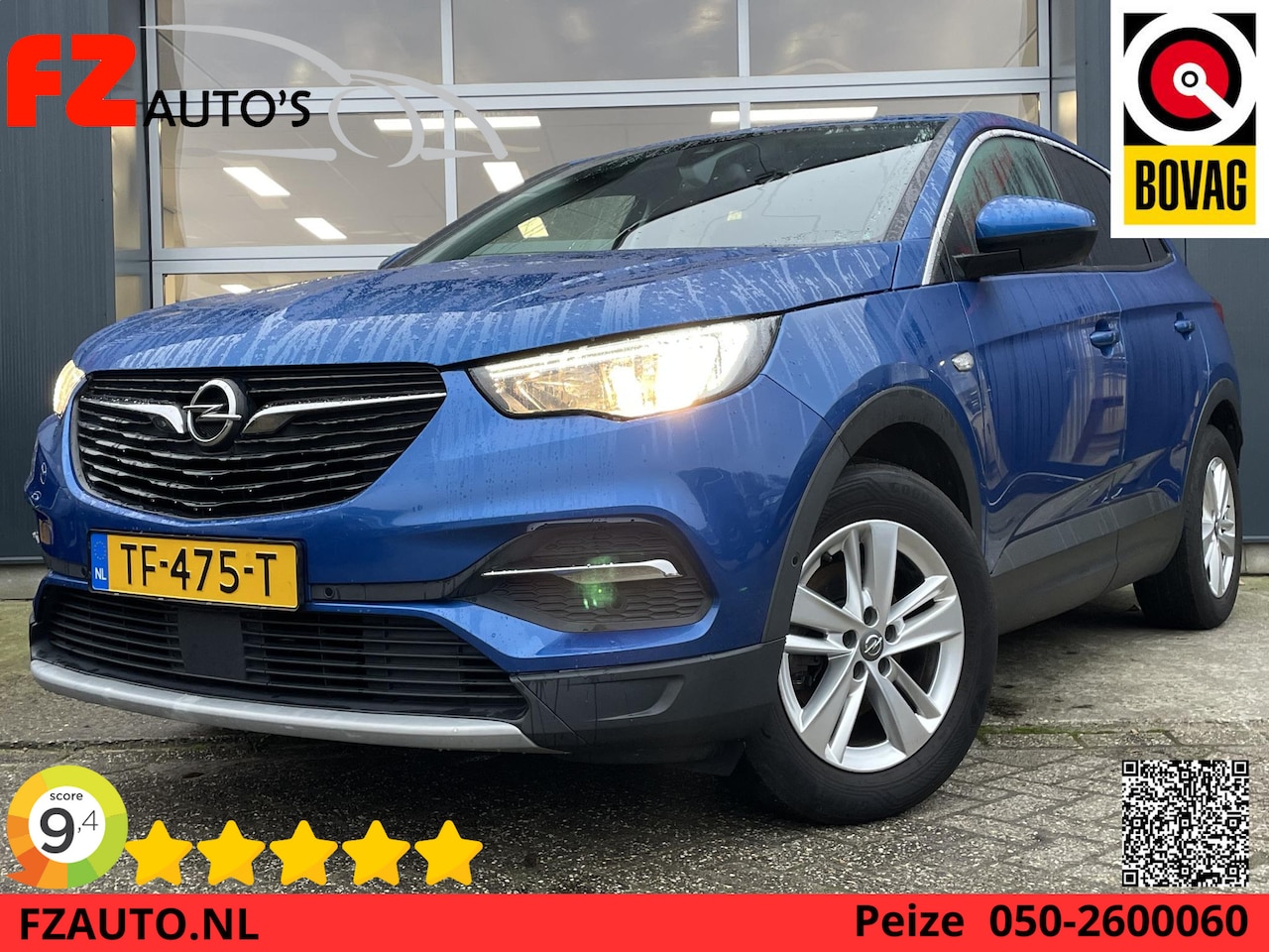 Opel Grandland X - 1.2 Turbo Business Executive - Navigatie - Trekhaak - Climate Control - Blind Spot - AutoWereld.nl