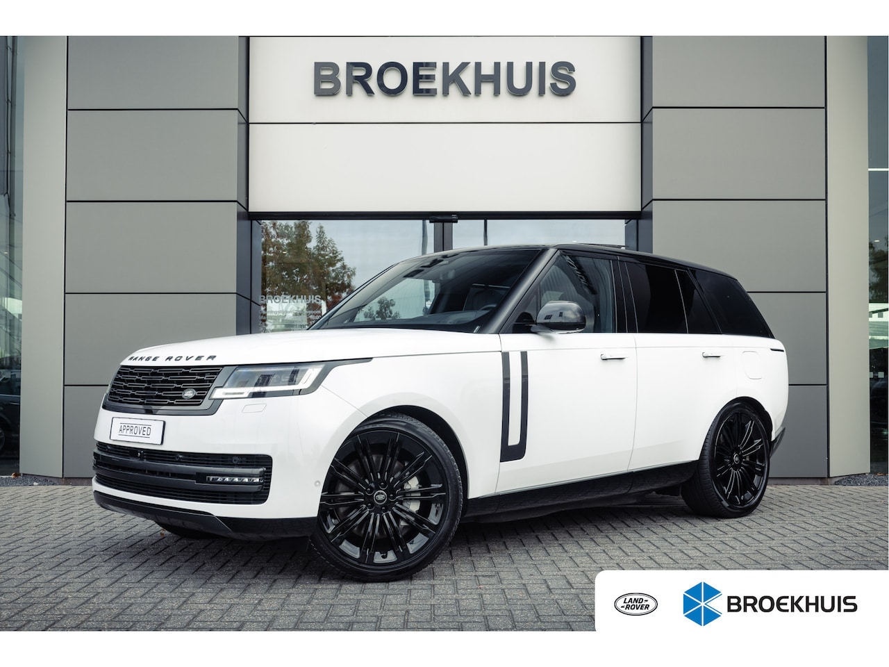 Land Rover Range Rover - 3.0 P460e HSE PHEV | 23 Inch Gloss Black | Shadow Pack | El.trekhaak | Pano | Head-up | So - AutoWereld.nl