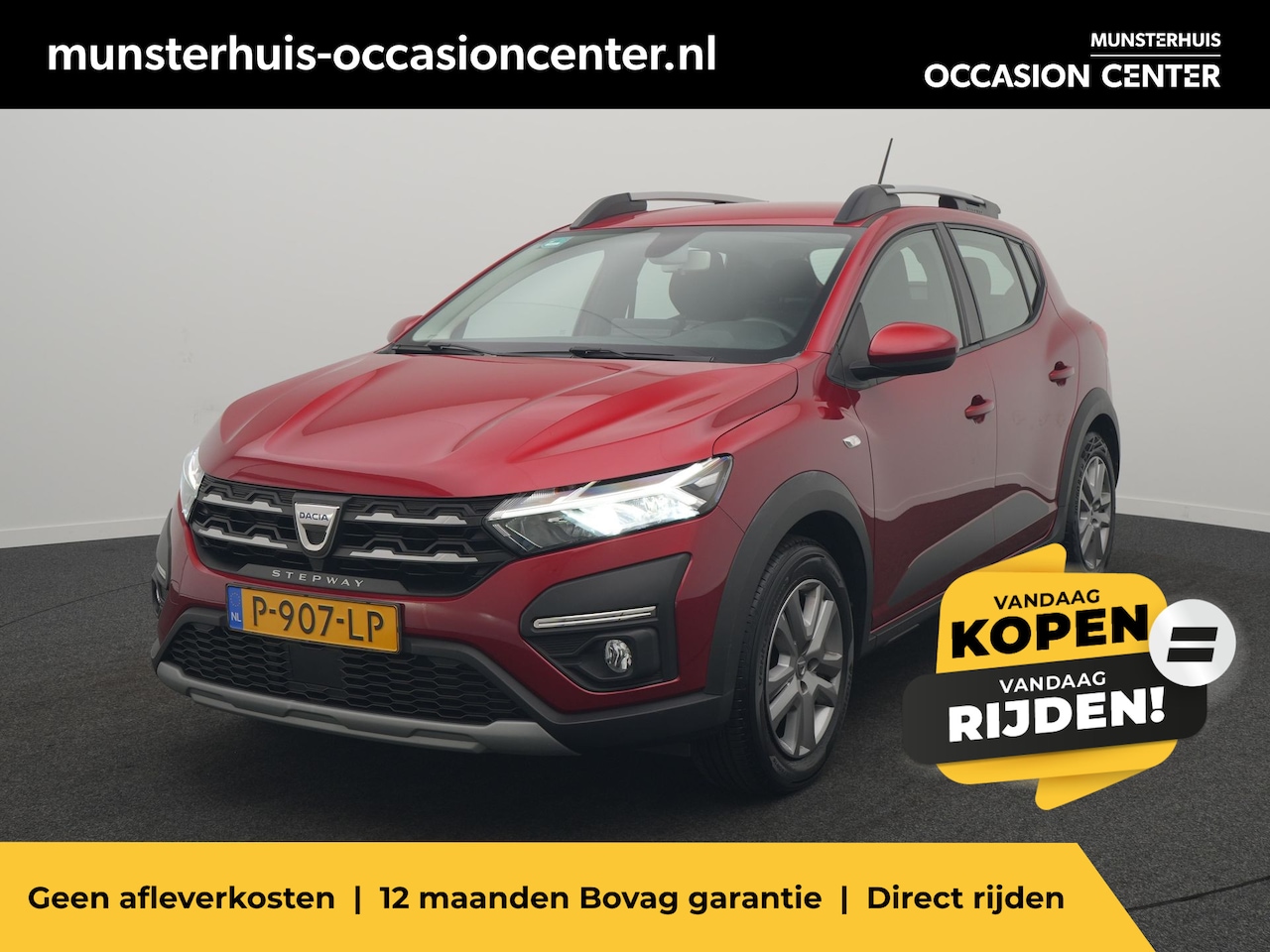 Dacia Sandero Stepway - TCe 100 Bi-Fuel Essential - RIJKLAARPRIJS - LPG - Airco - Apple Carplay - Android Auto - C - AutoWereld.nl
