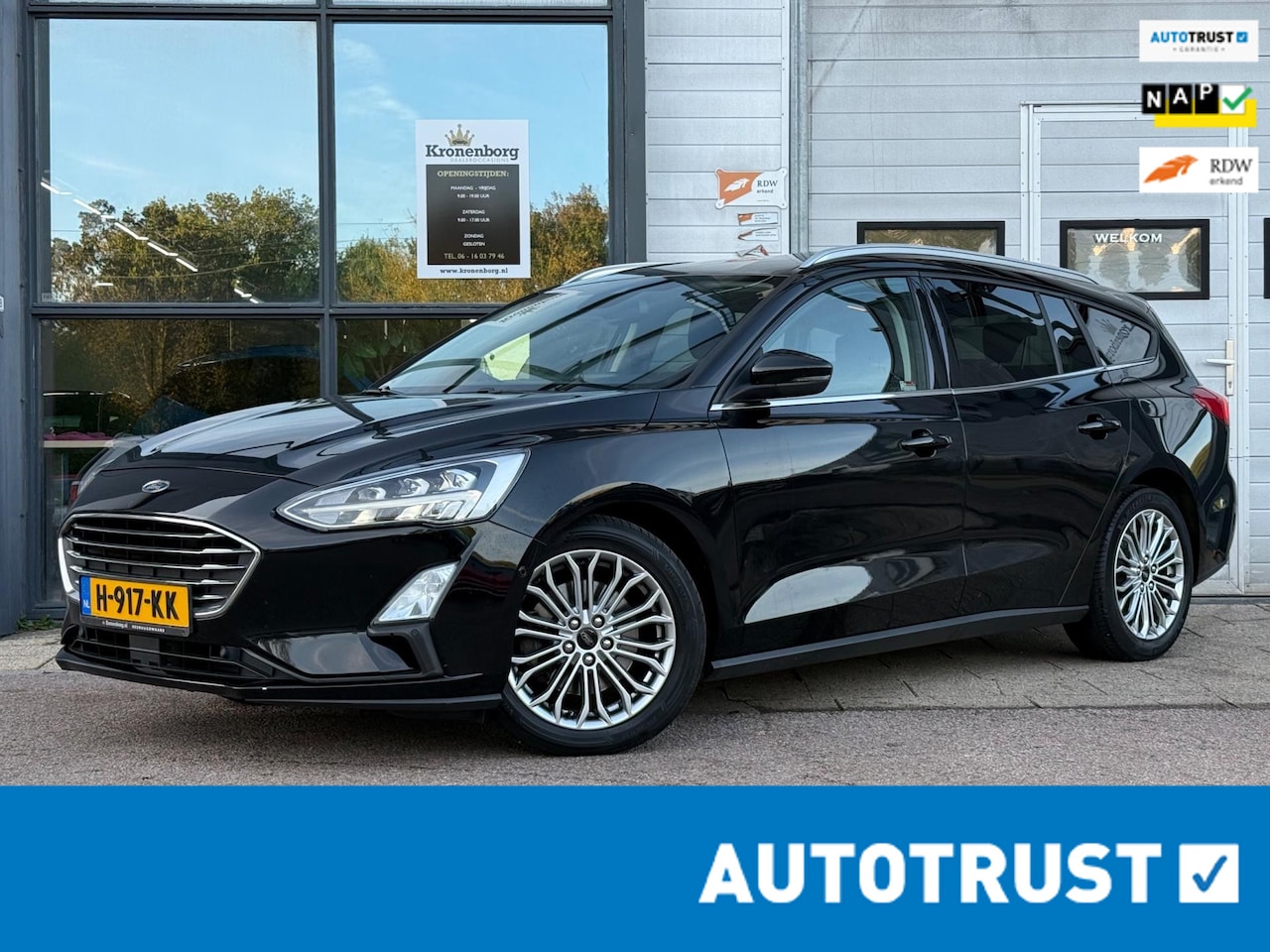 Ford Focus Wagon - 1.0 EcoBoost Vignale| CARPLAY| CAMERA| NAP - AutoWereld.nl