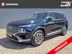 Hyundai Santa Fe - 1.6 T-GDI HEV Comfort Smart 7p. AUTOMAAT | Trekhaak | Navigatie | Camera | Leder | Stoelve
