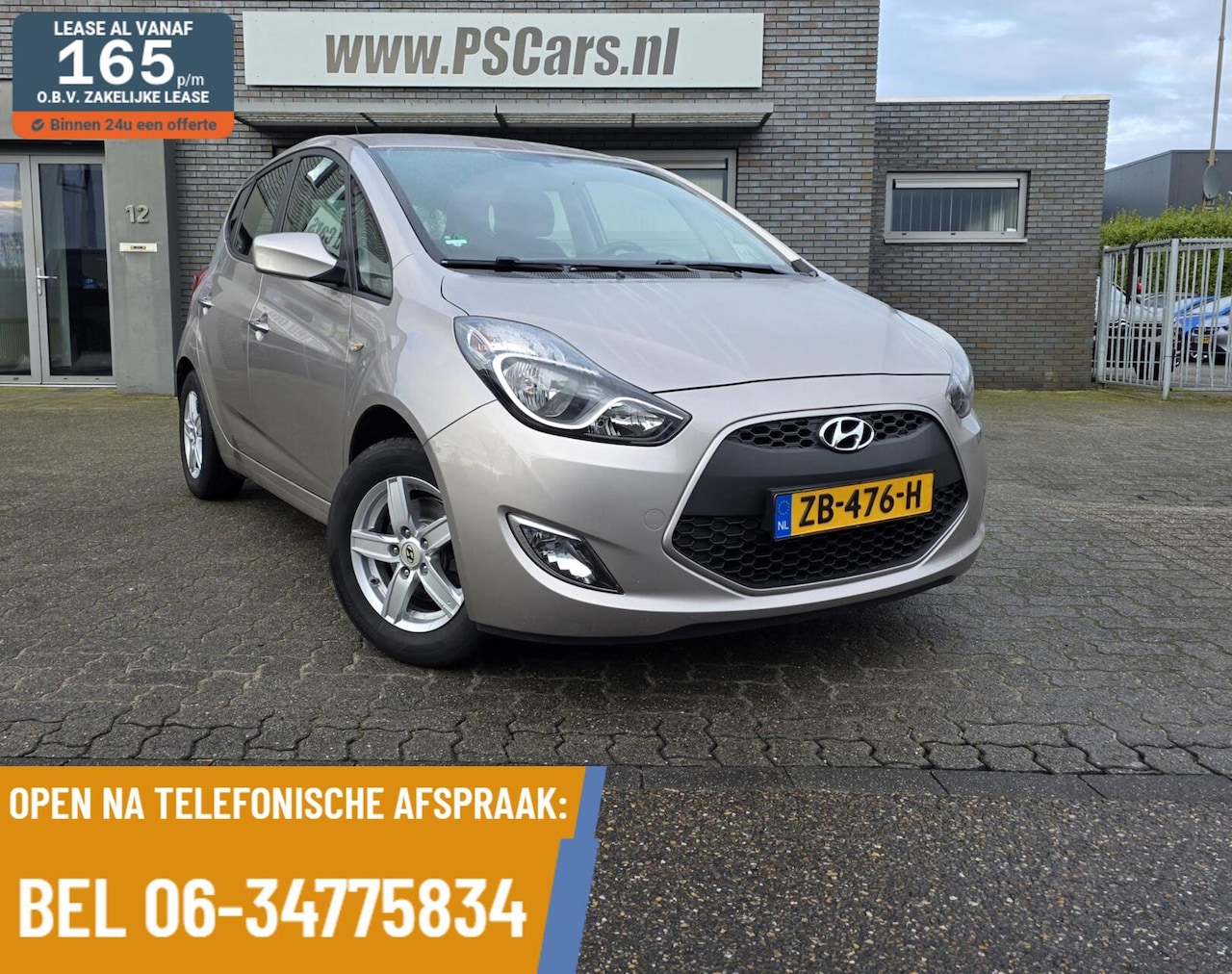 Hyundai ix20 - 1.6i Premium 6 bak|Stuurverw.|trekhaak|Navi|Clima - AutoWereld.nl